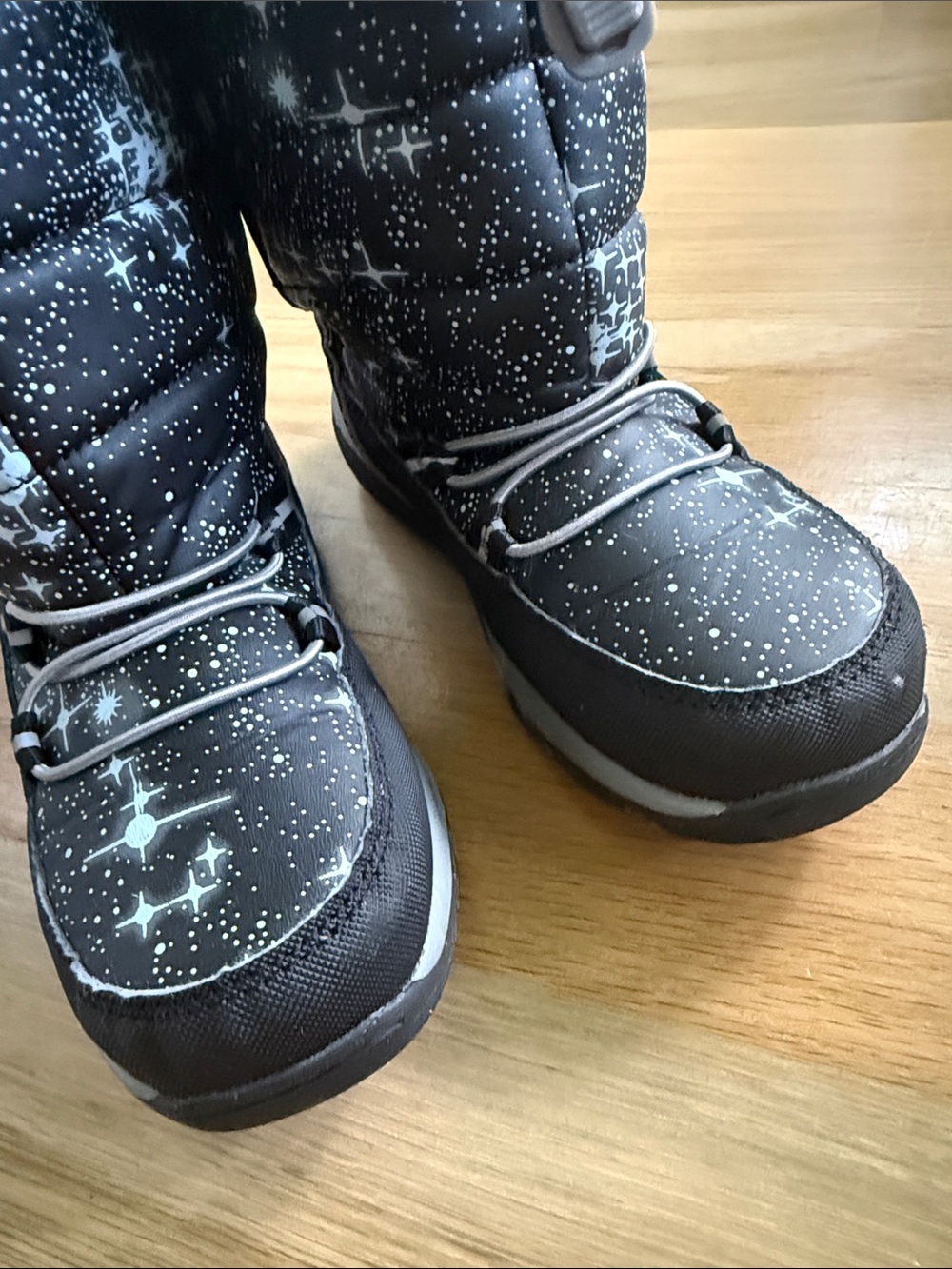Lands' End Kids Snow Flurry Insulated Winter Boots - Picture 3 of 3